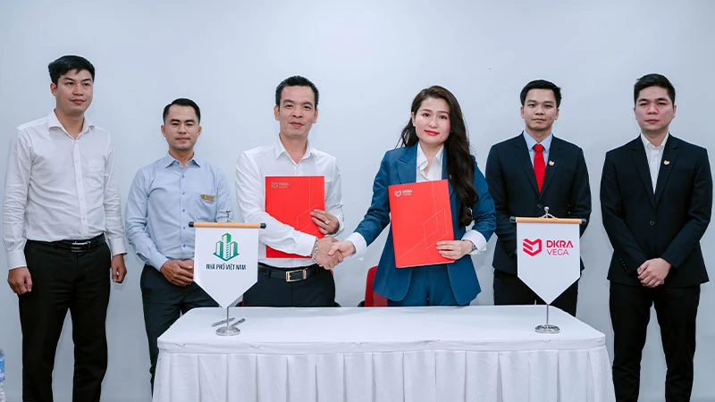 Lễ ký kết hợp tác dự án tổ hợp phố thương mại The Sholi